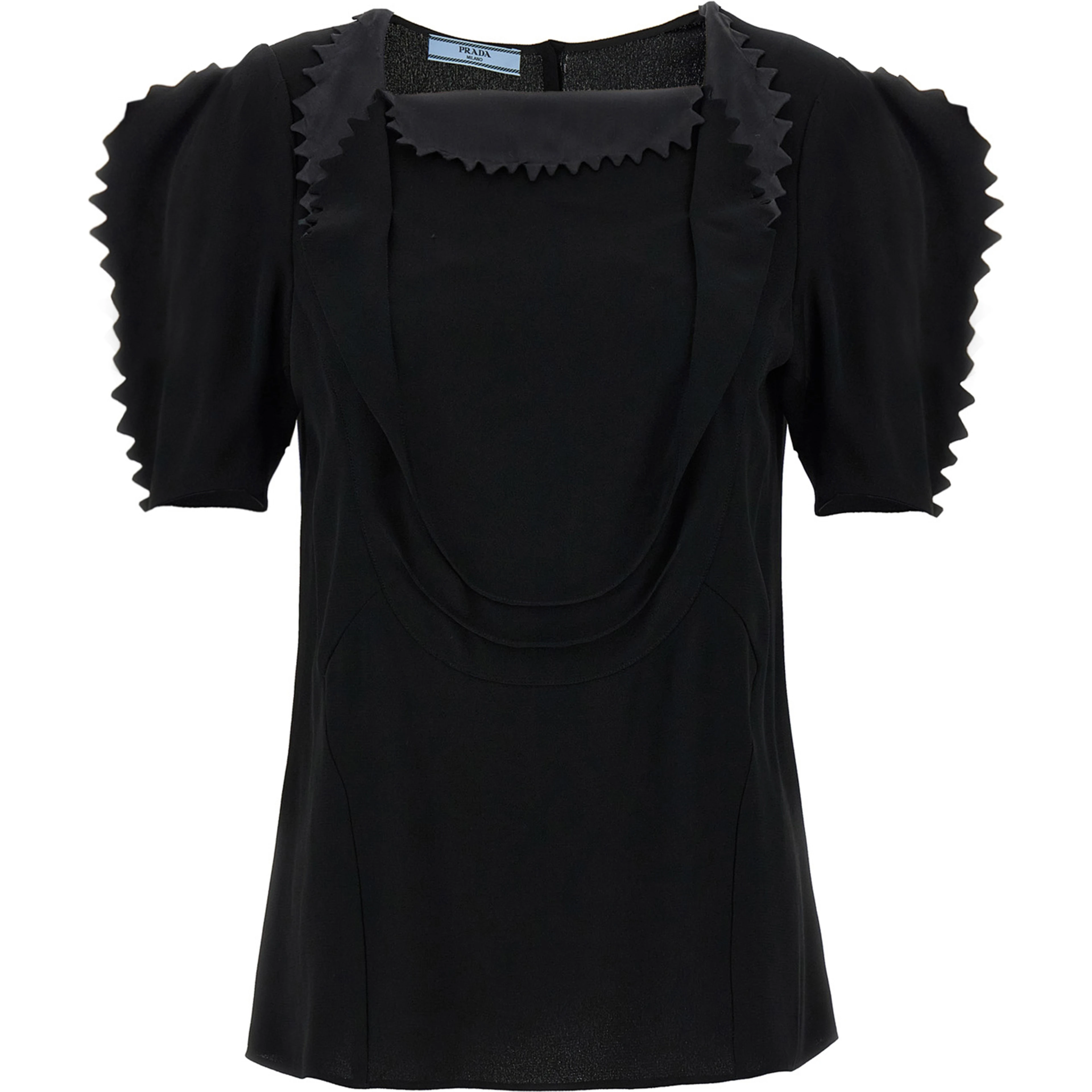 Black Viscose Tank Tops