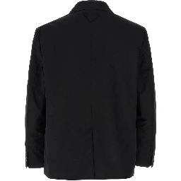Black Virgin Wool Blazer