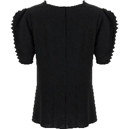Black Viscose Tank Tops