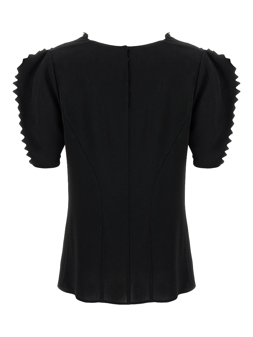 Black Viscose Tank Tops