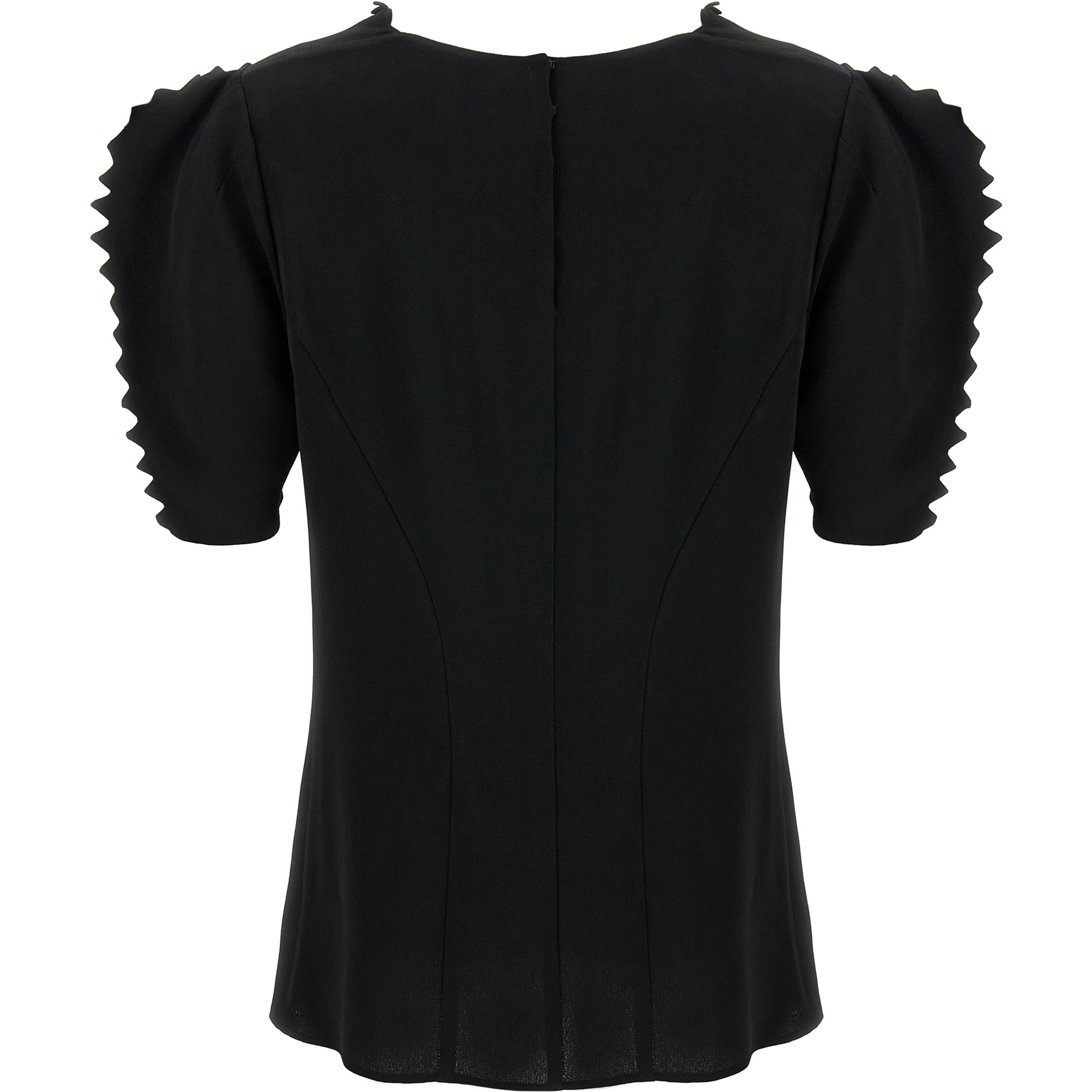 Black Viscose Tank Tops