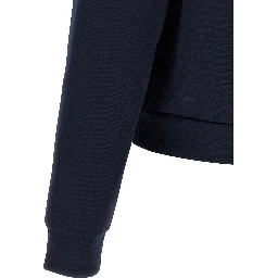 Blue Polyester Sweatshirt