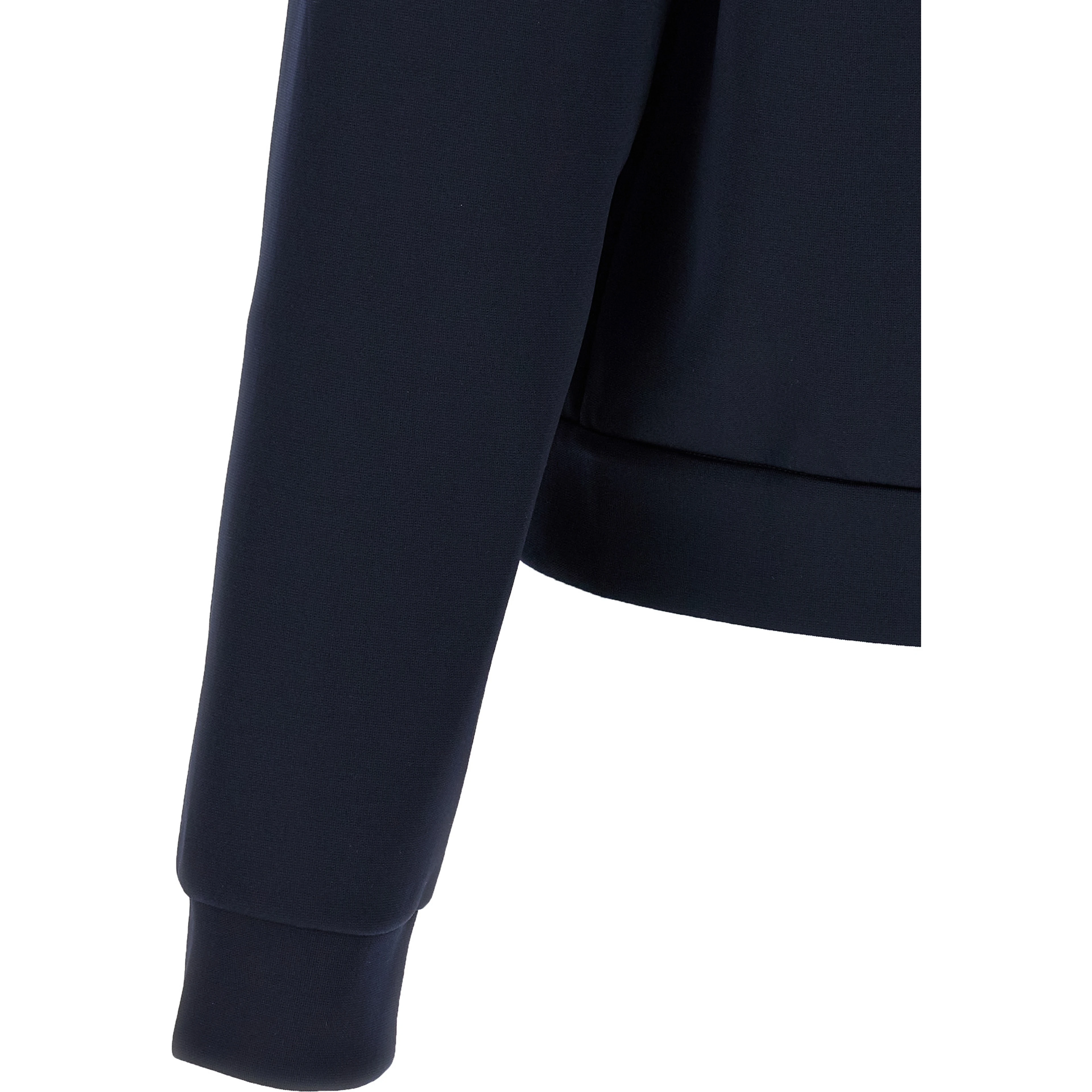 Blue Polyester Sweatshirt