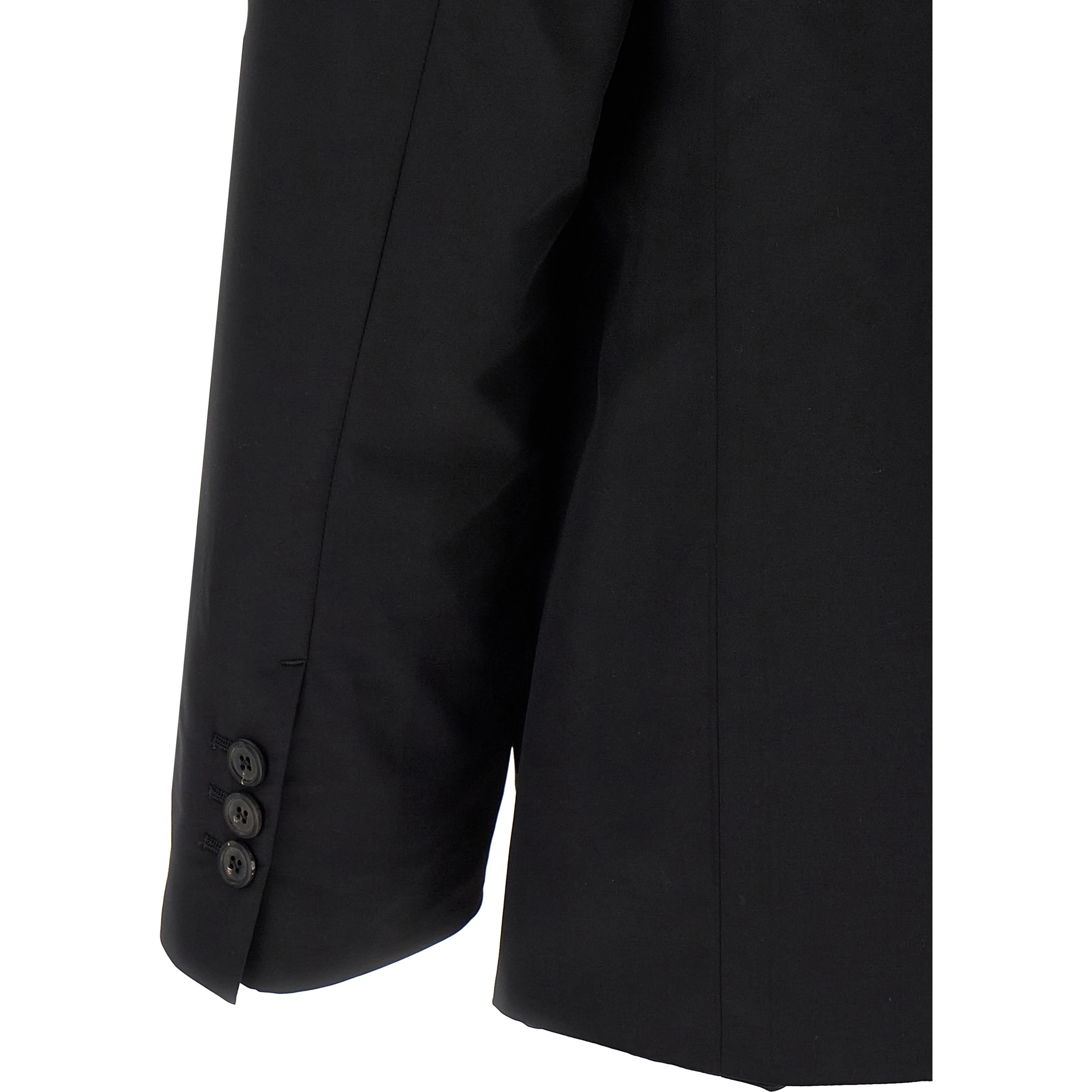Black Virgin Wool Blazer
