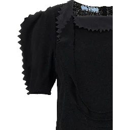 Black Viscose Tank Tops