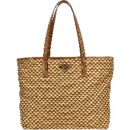 Multicolor Polyamide Tote Bag