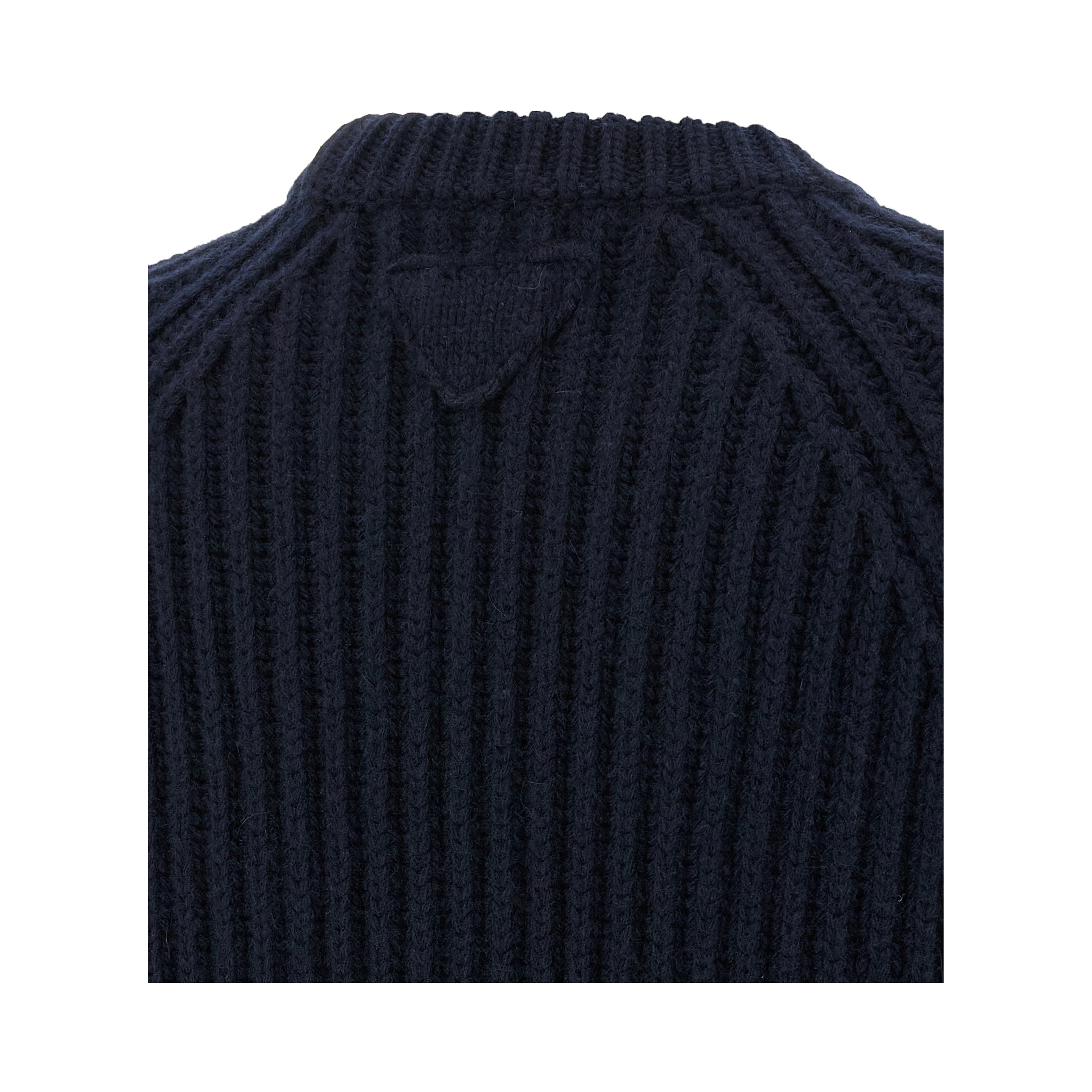 Blue Virgin Wool Cardigan