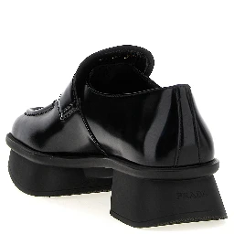 Black Calfskin Slip-On Loafers