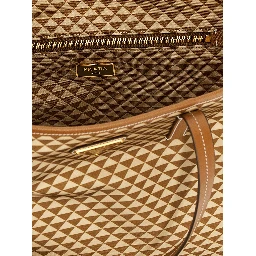 Multicolor Polyamide Tote Bag