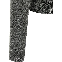 Gray Virgin Wool Cardigan