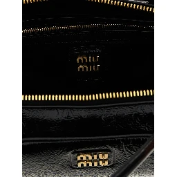 Black Lamb Leather Handbag