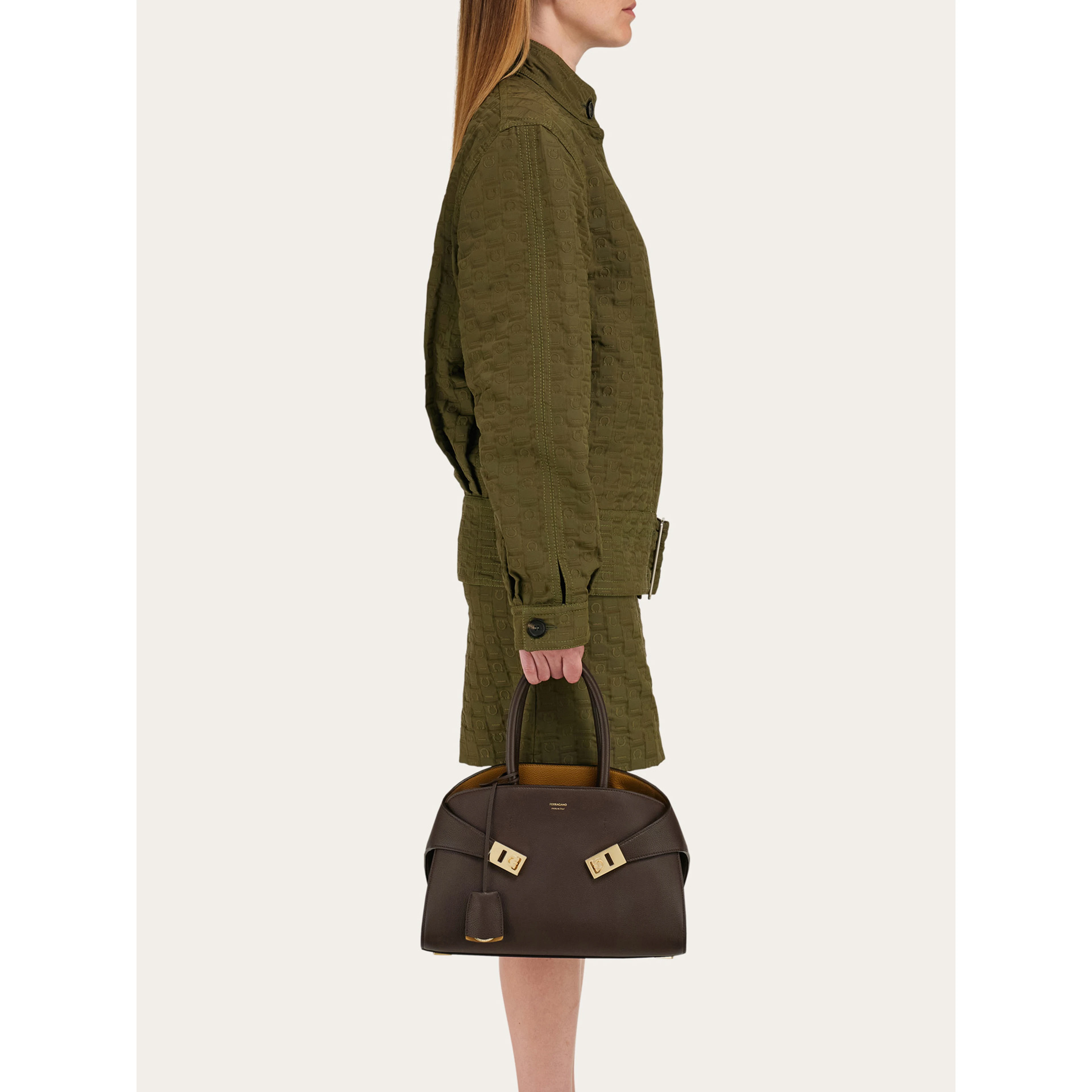 FERRAGAMO HUG BICOLOR handbag