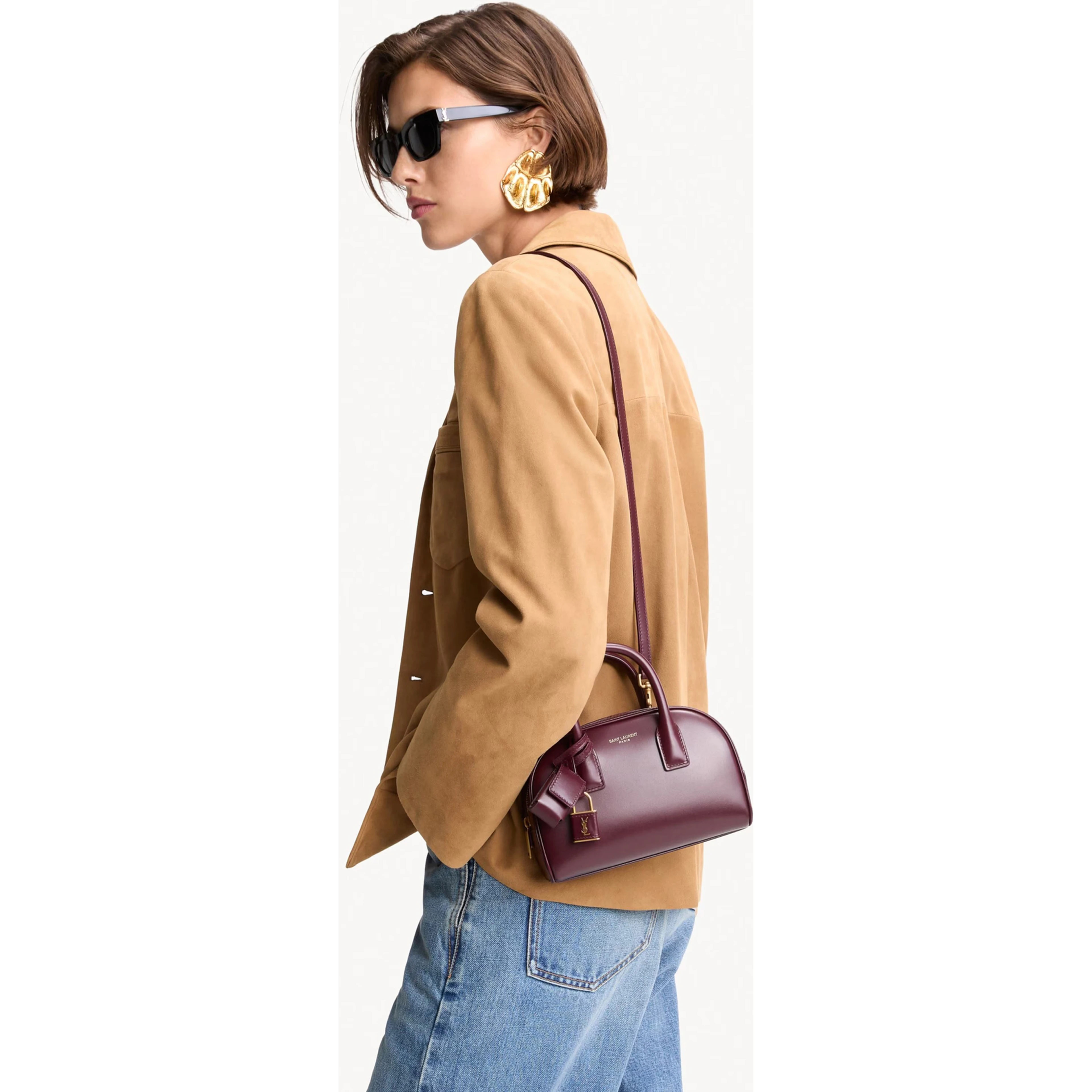 SAINT LAURENT SAC DE JOUR BOSTON handbag