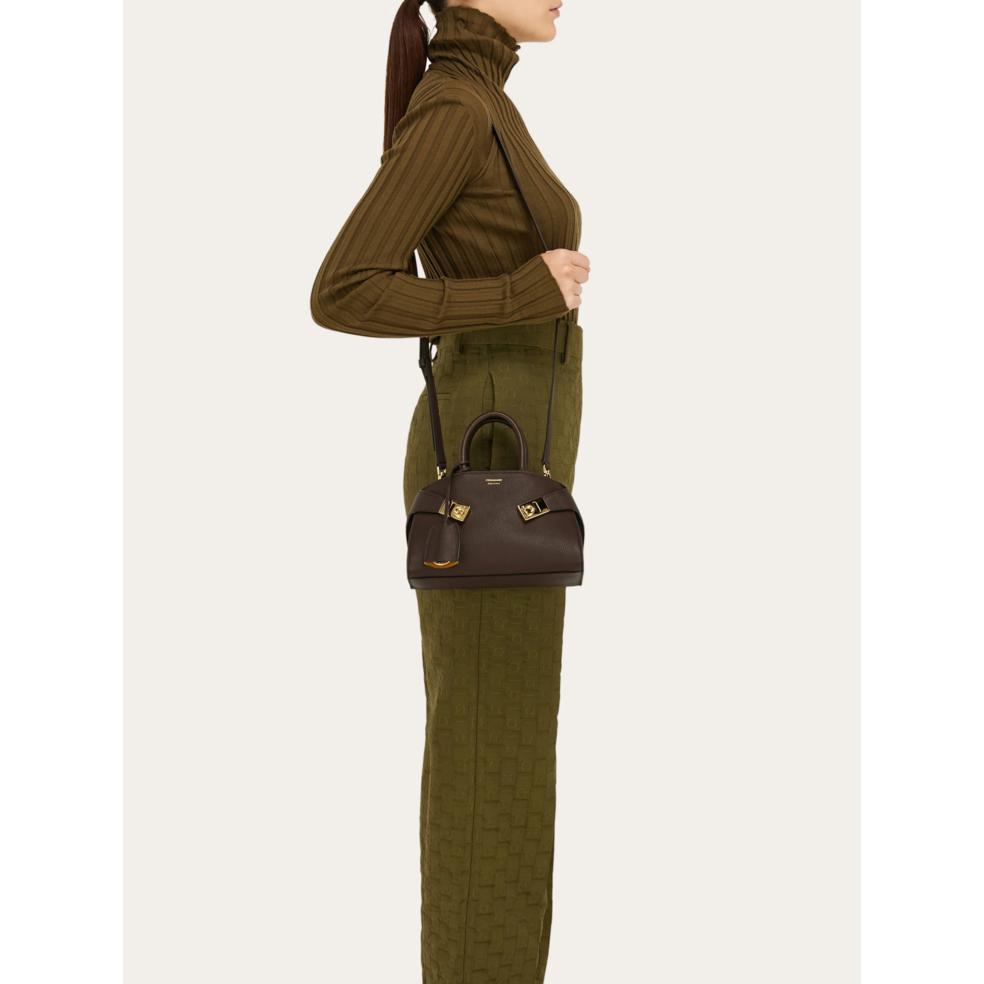 FERRAGAMO HUG BICOLOR handbag