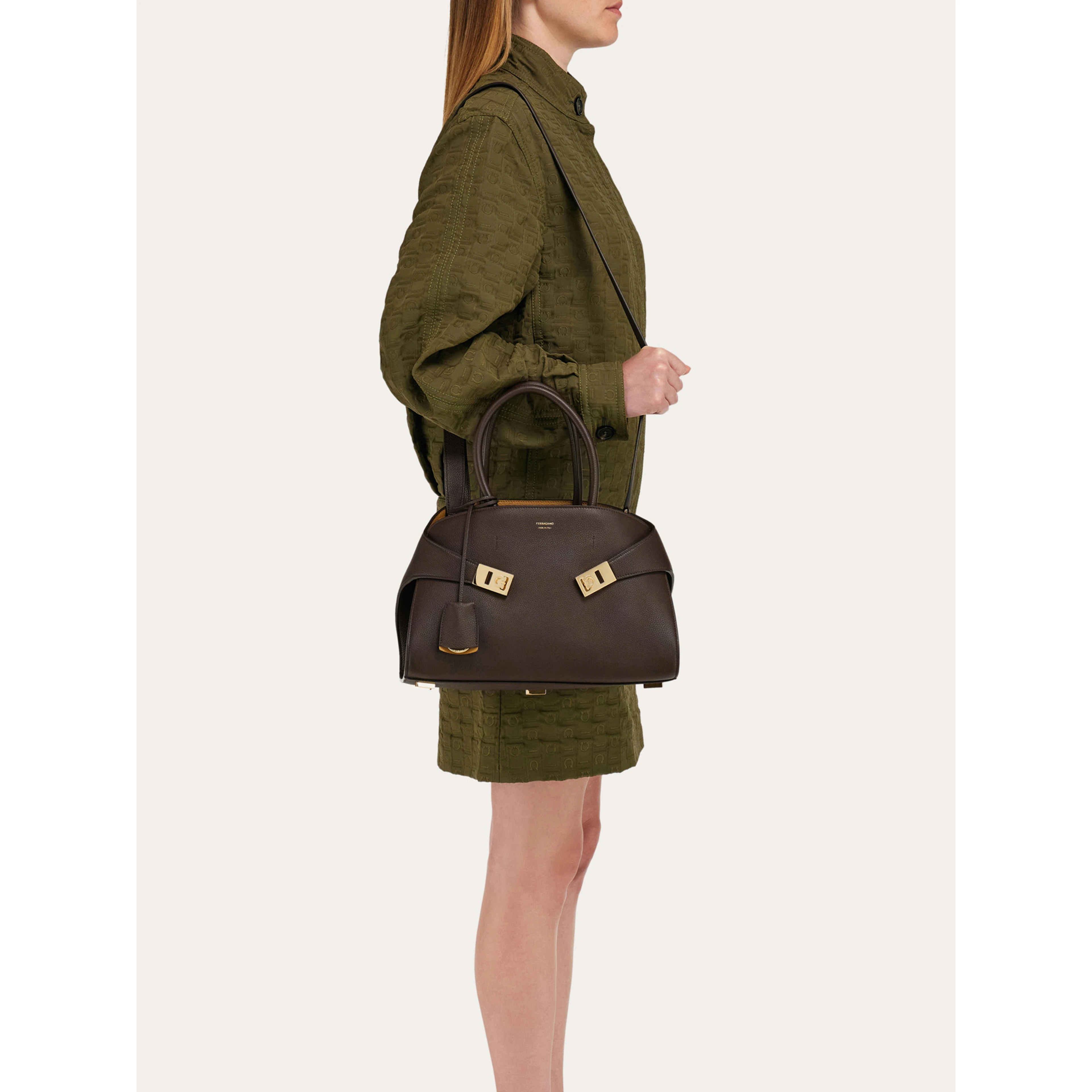 FERRAGAMO HUG BICOLOR handbag