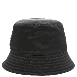 Black Nylon Bucket Hat