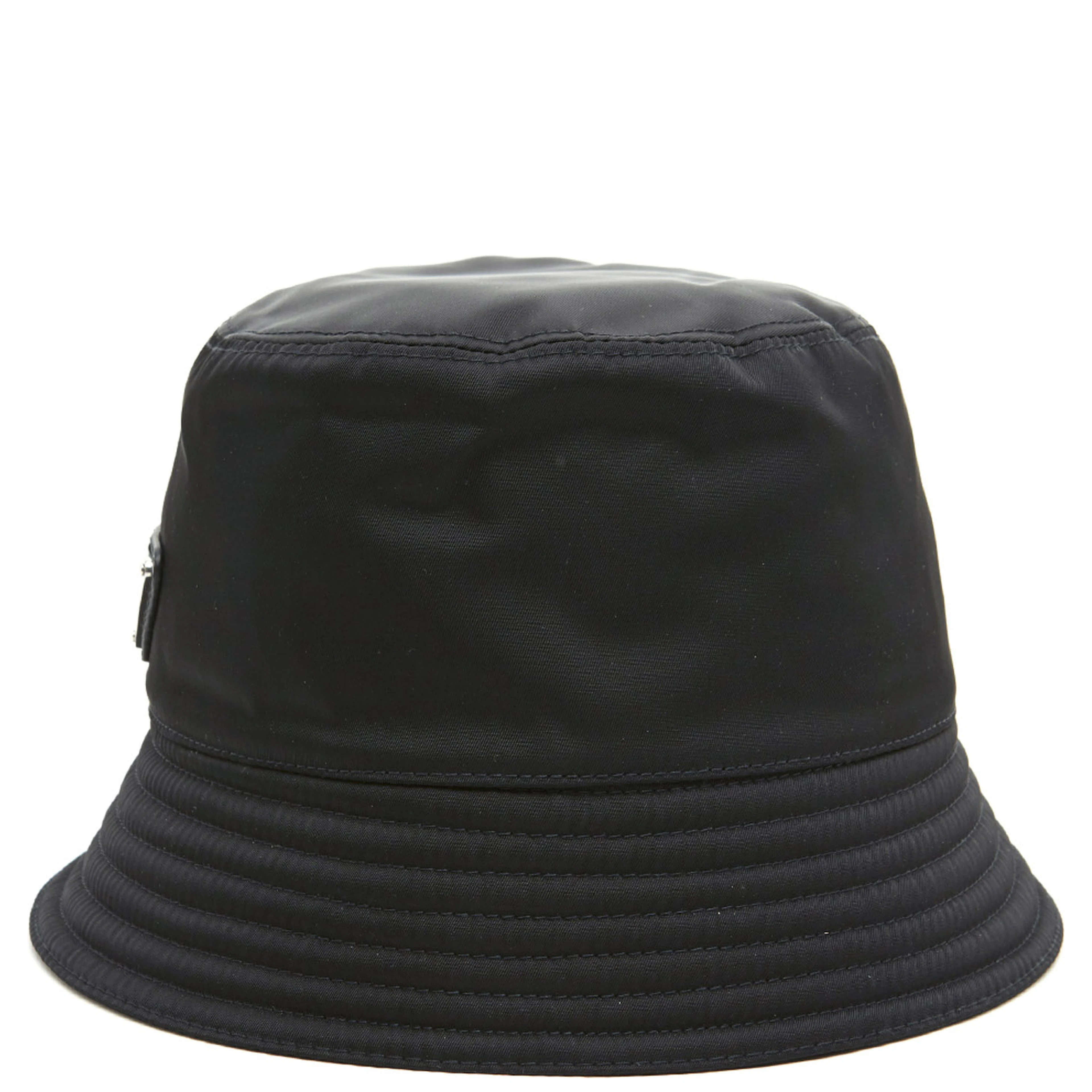 Black Nylon Bucket Hat