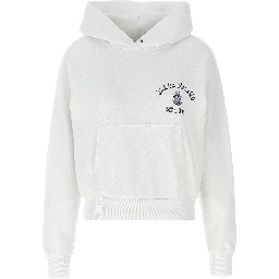 White Cotton Sweatshirt