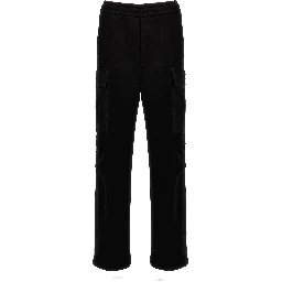 Black Cotton Joggers (Workout Pants)