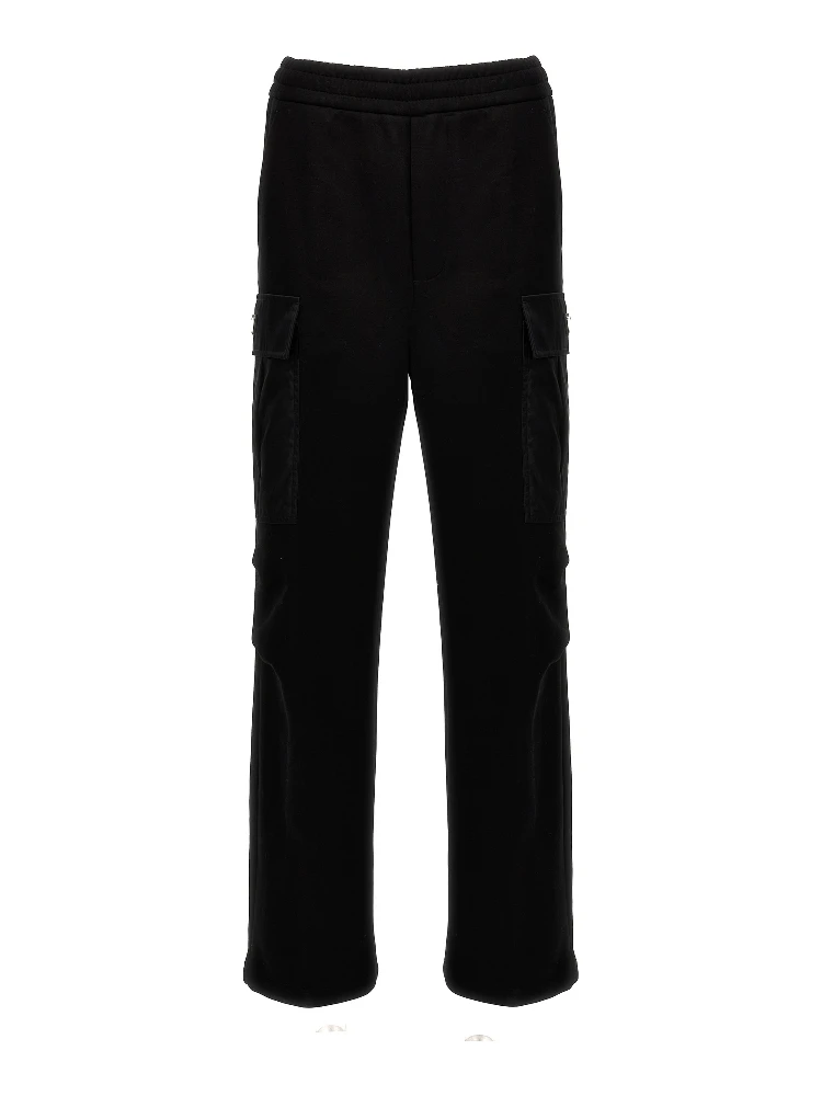 Black Cotton Joggers (Workout Pants)