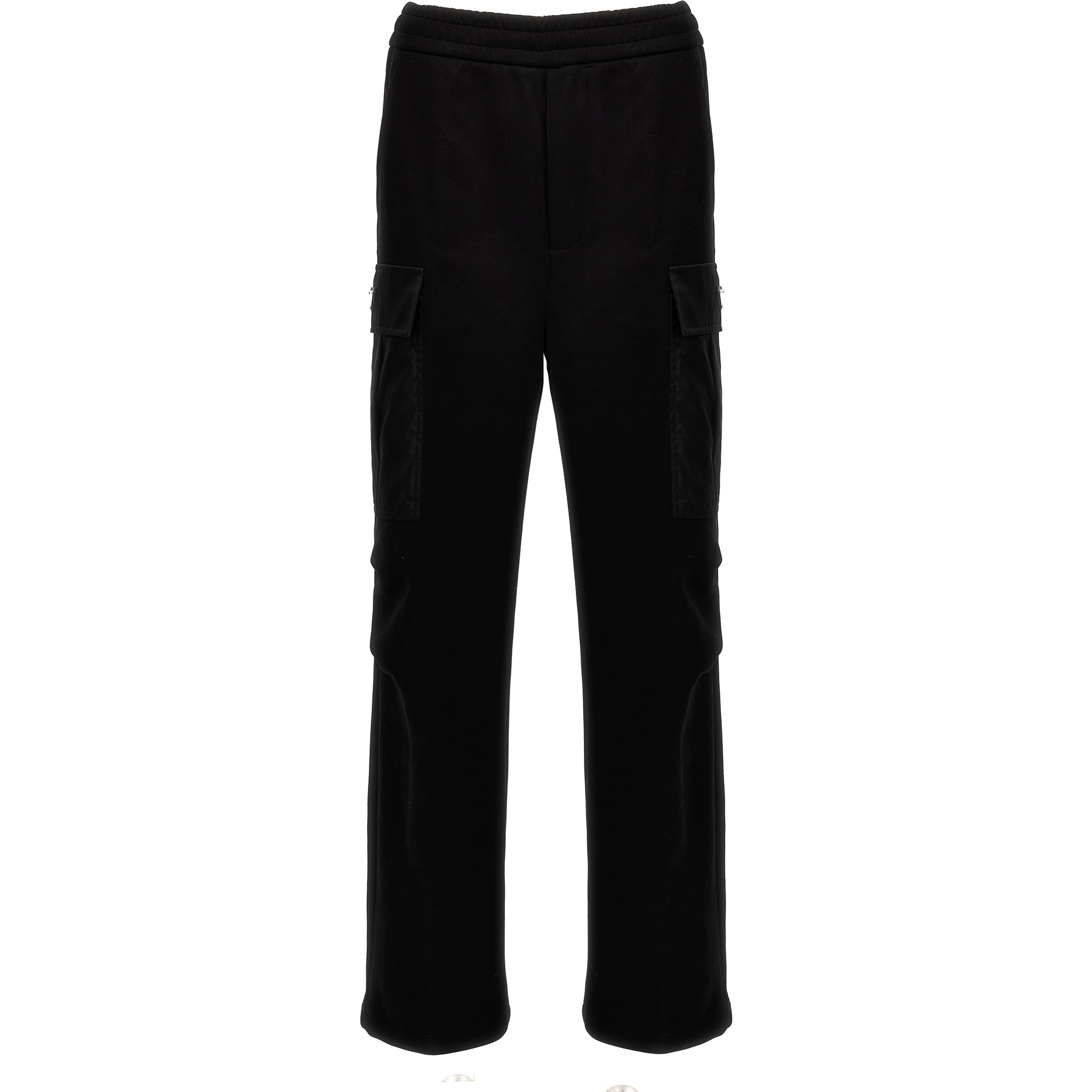 Black Cotton Joggers (Workout Pants)