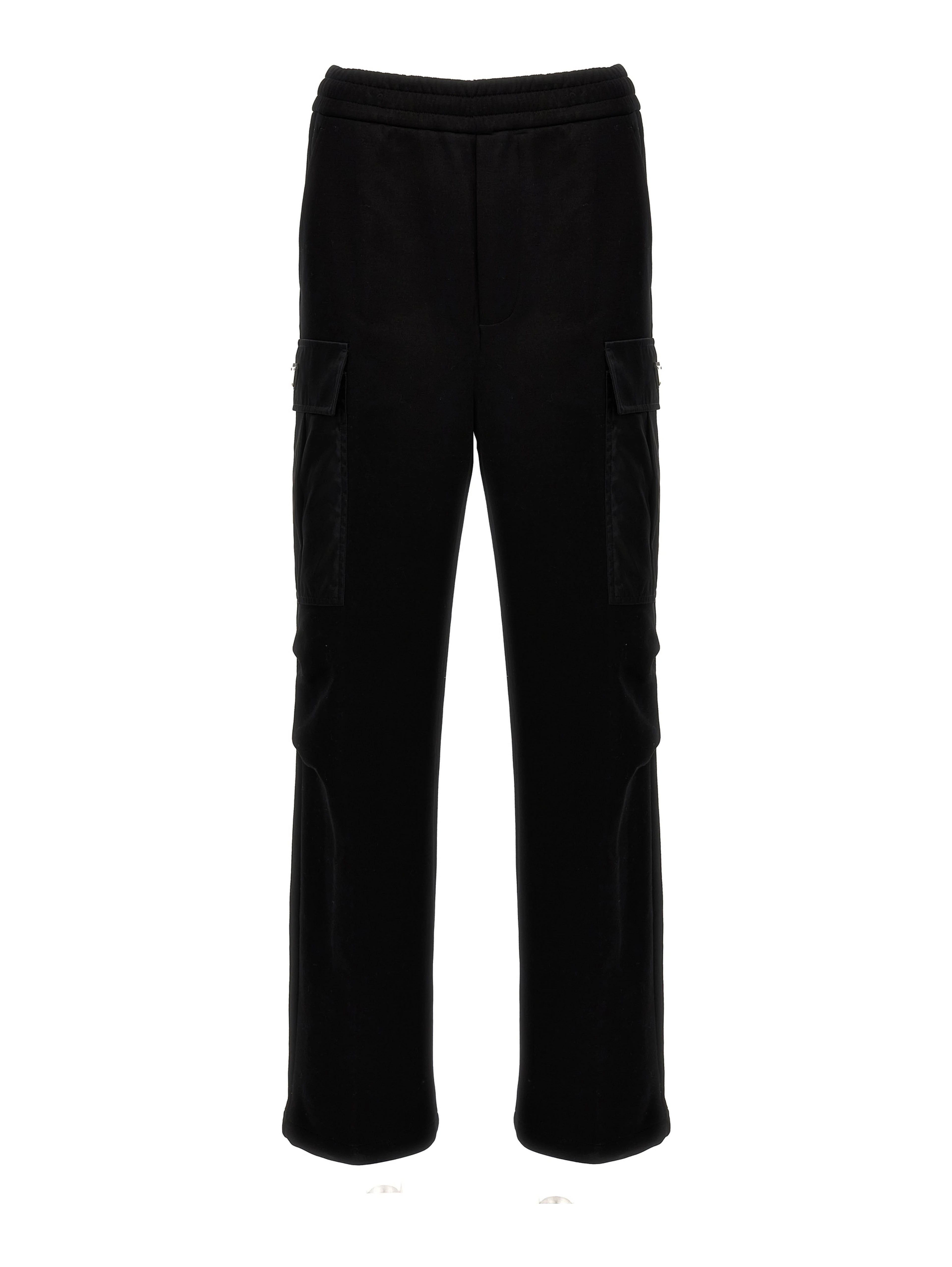 Black Cotton Joggers (Workout Pants)