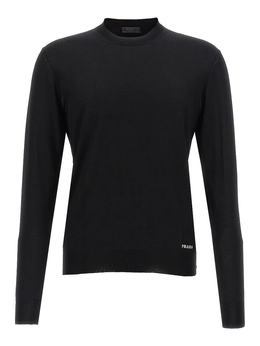 Black Silk Cardigan