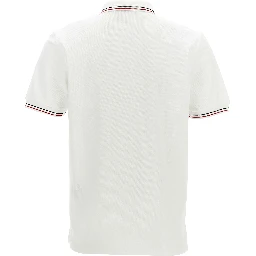 White Cotton Polo Shirt