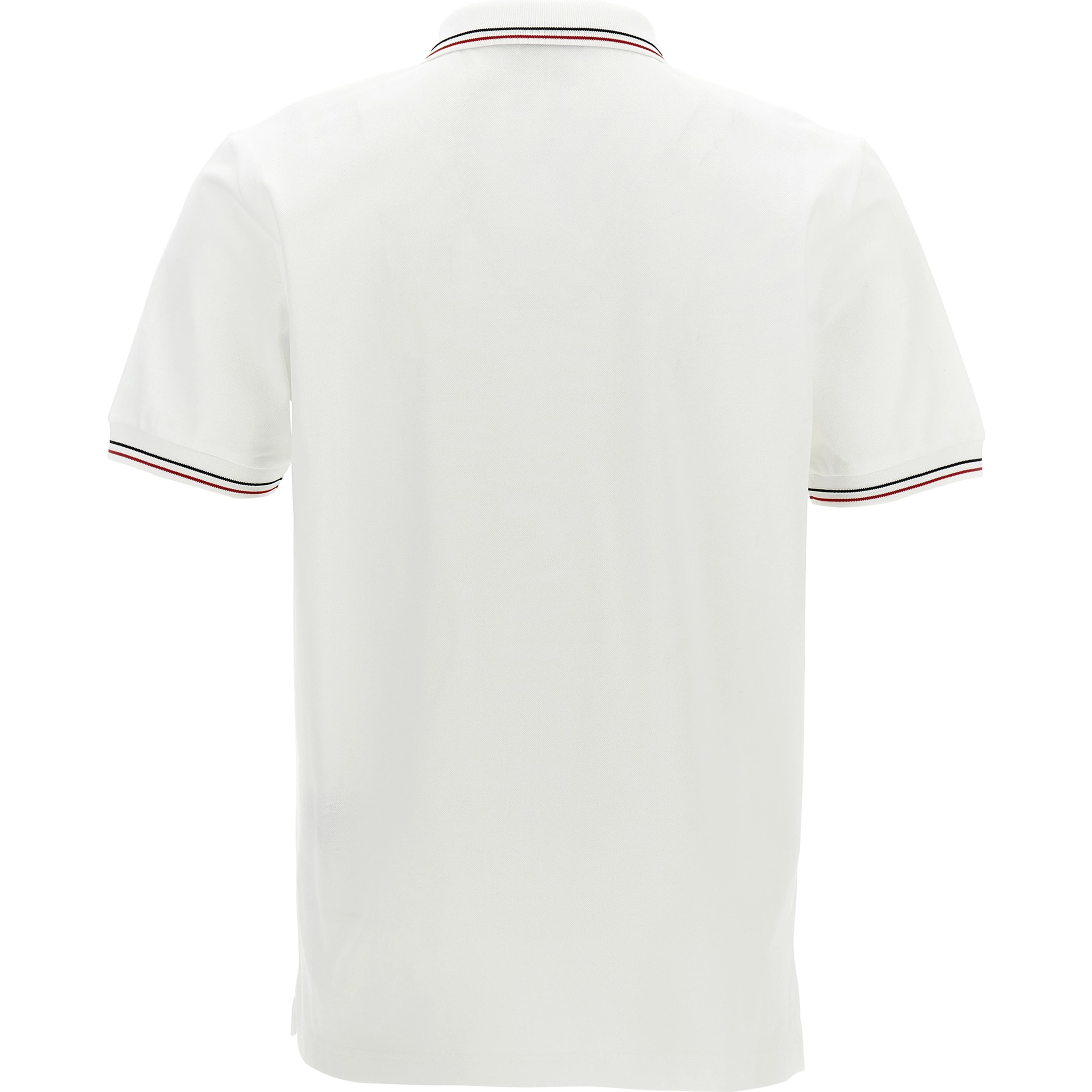White Cotton Polo Shirt