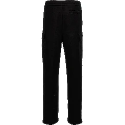 Black Cotton Joggers (Workout Pants)