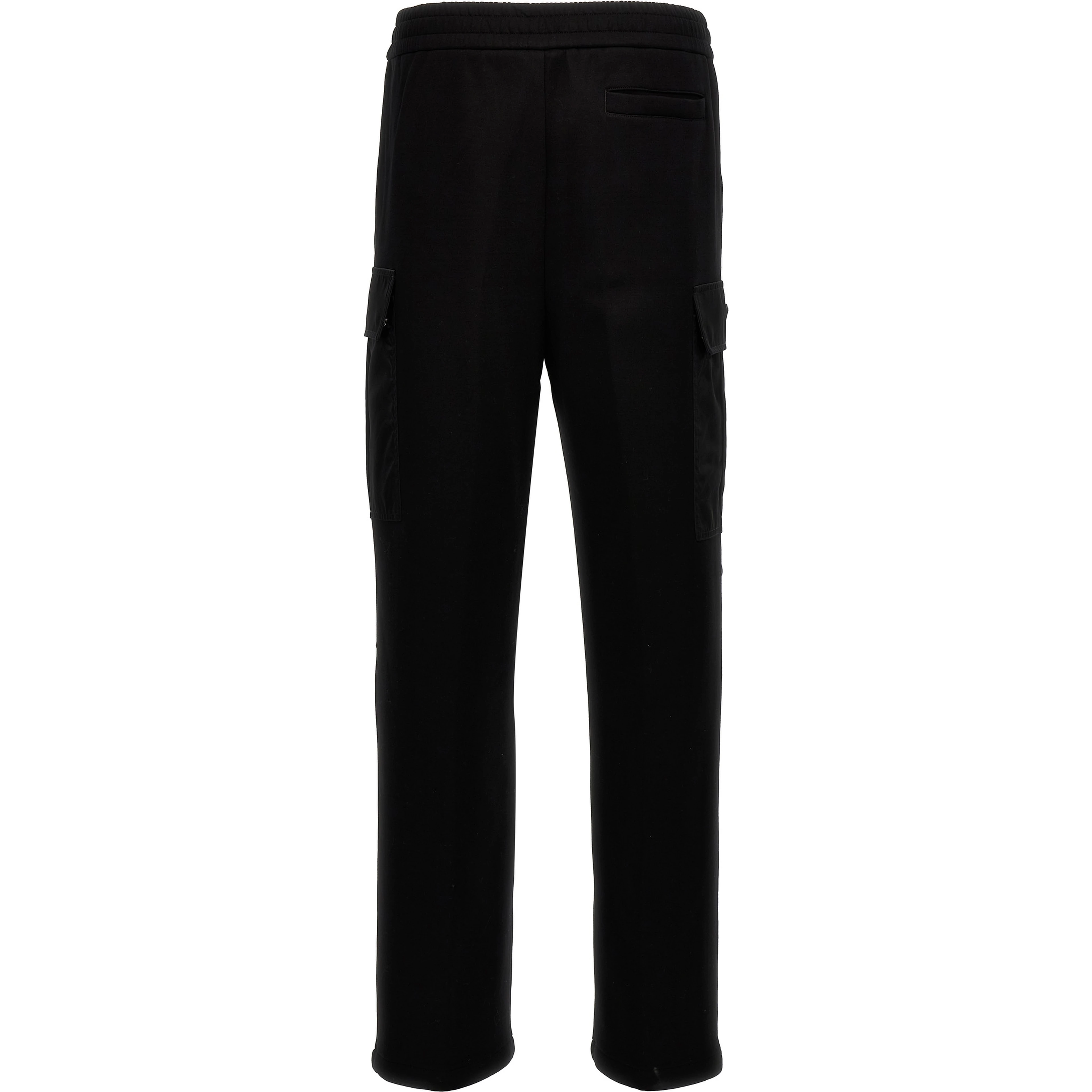 Black Cotton Joggers (Workout Pants)