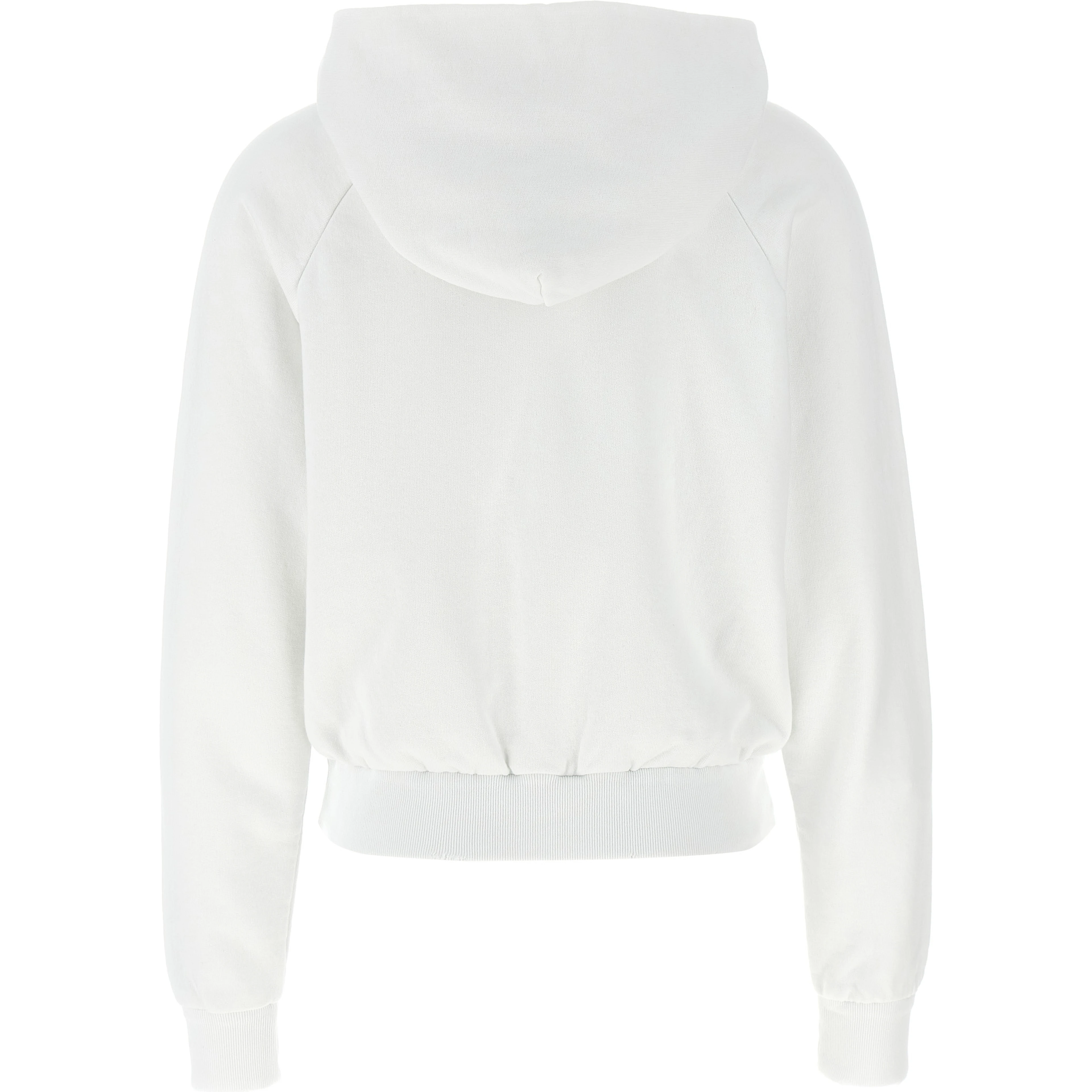 White Cotton Sweatshirt