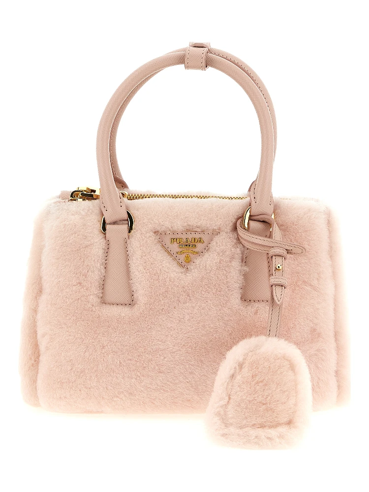 Multicolor Lamb Leather Handbag