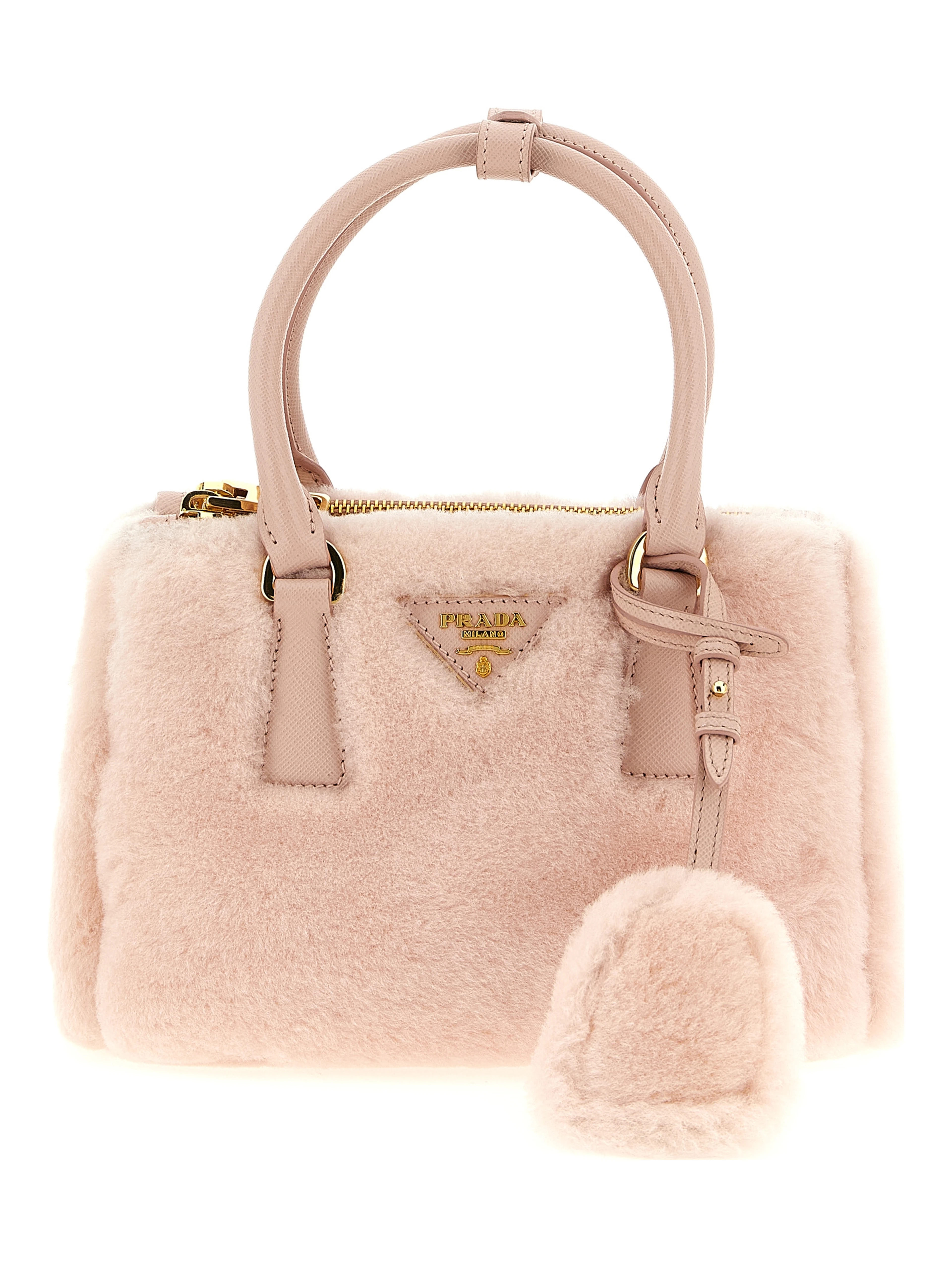 Multicolor Lamb Leather Handbag