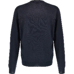 Blue Silk Cardigan