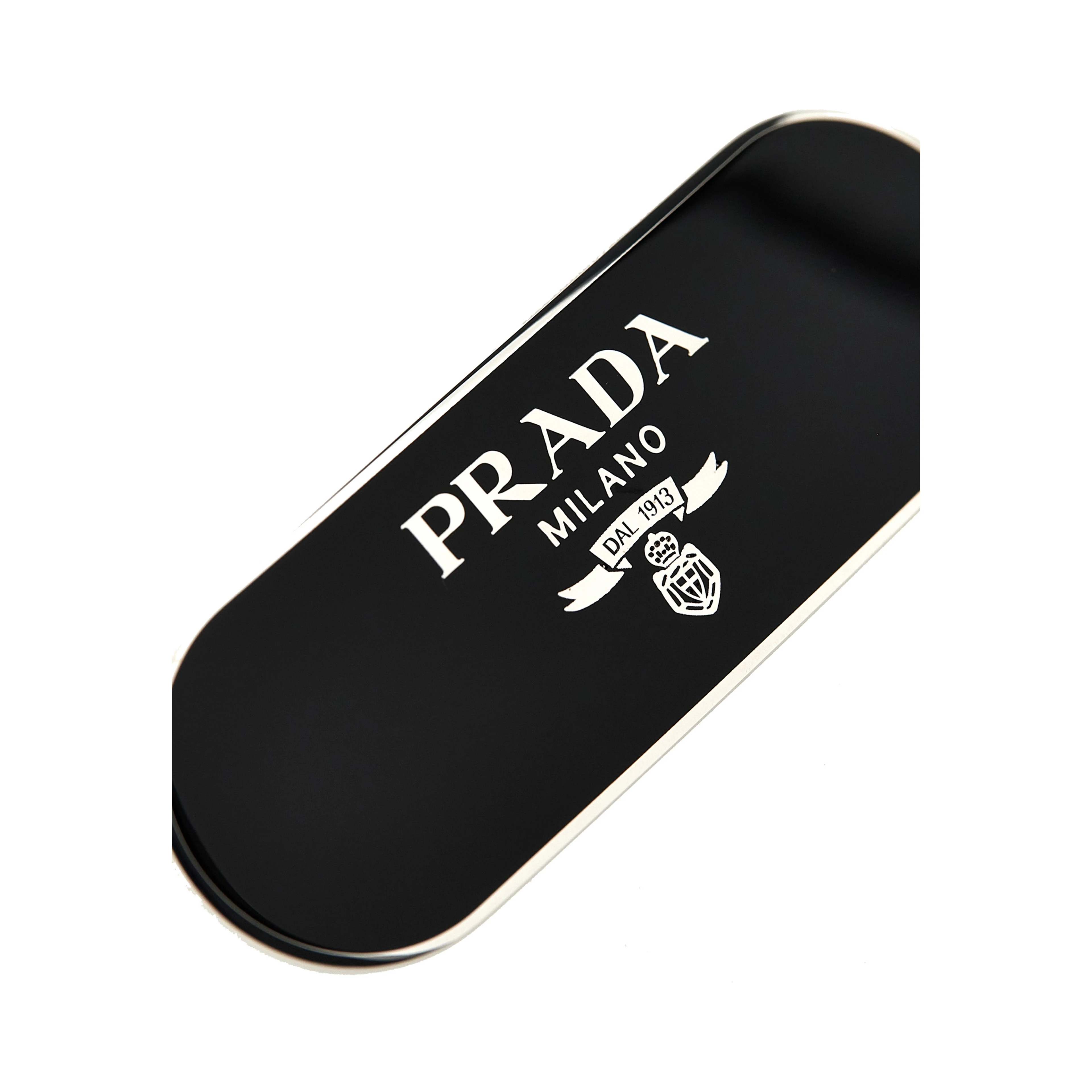 Black Stainless Steel Hair Clip