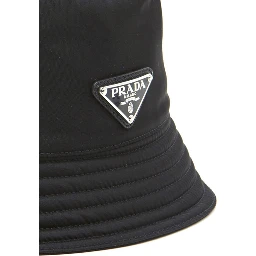 Black Nylon Bucket Hat