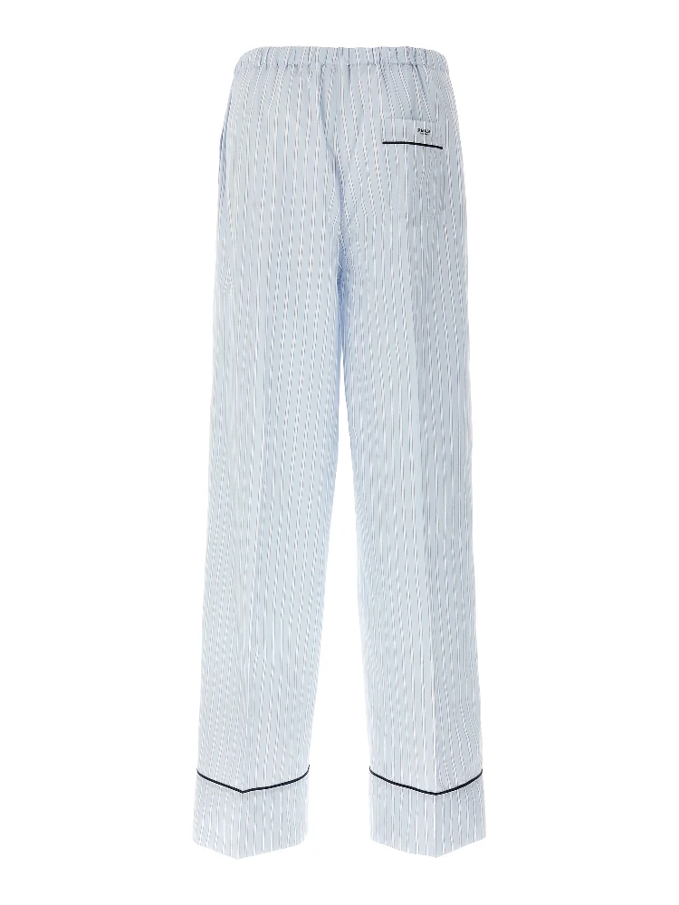 Blue Cotton Casual Pants alternative