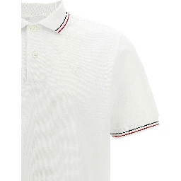 White Cotton Polo Shirt