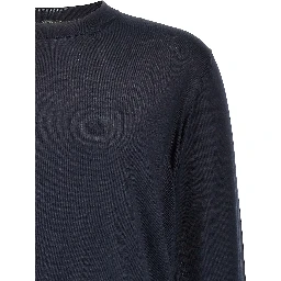 Blue Silk Cardigan