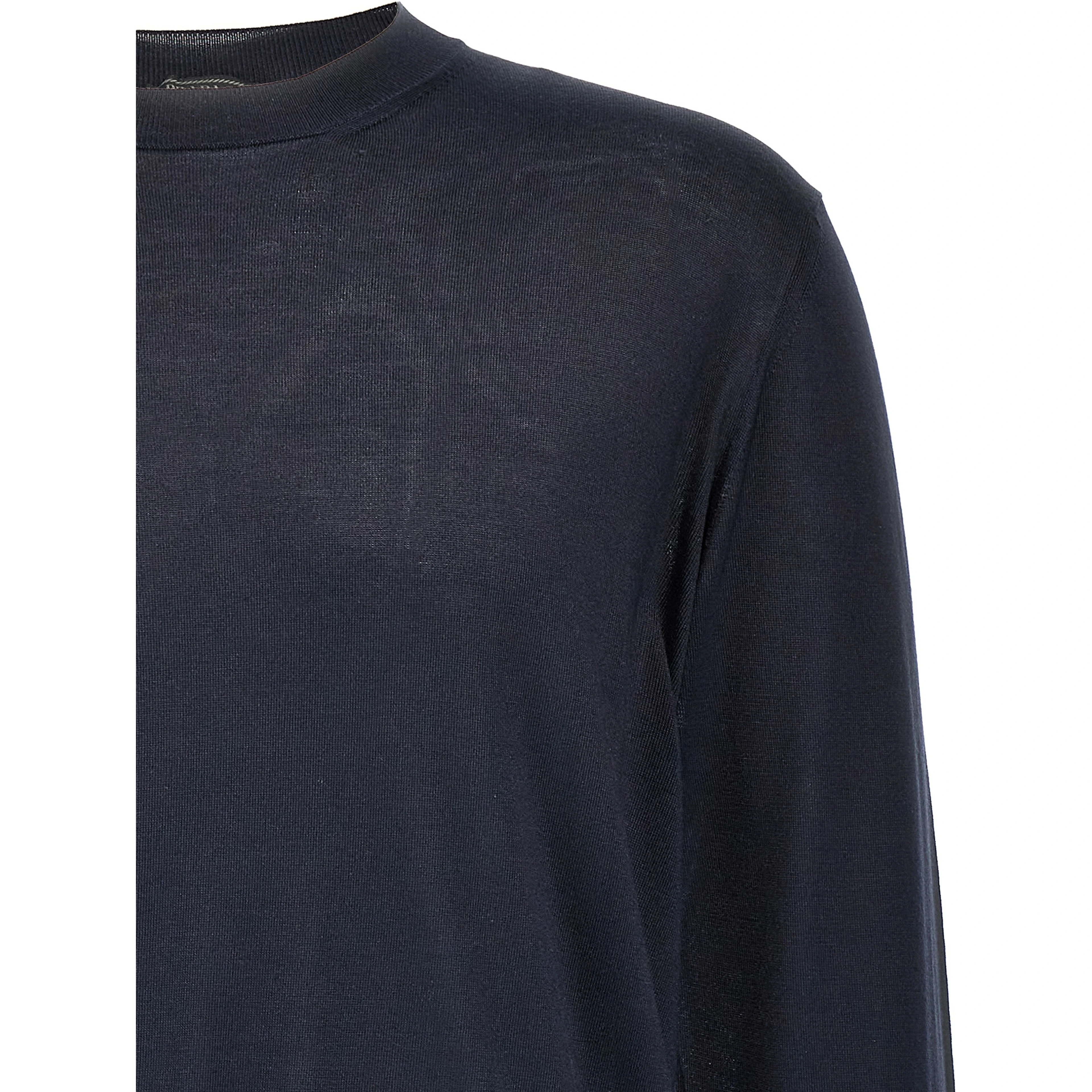 Blue Silk Cardigan