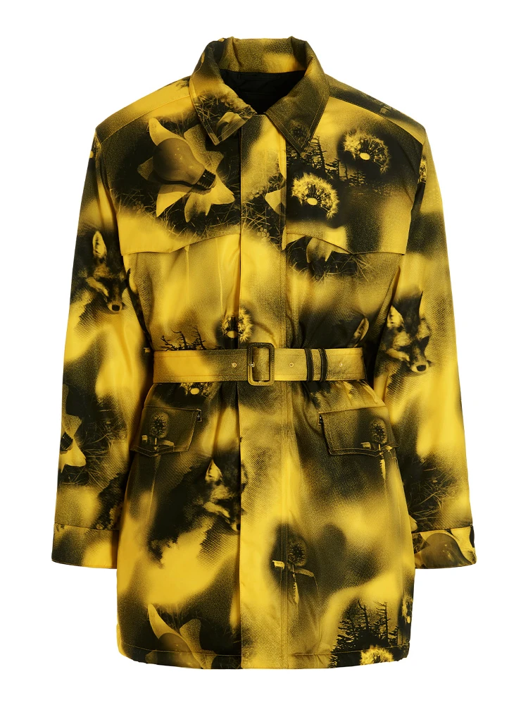 Bicolor Polyamide Parka