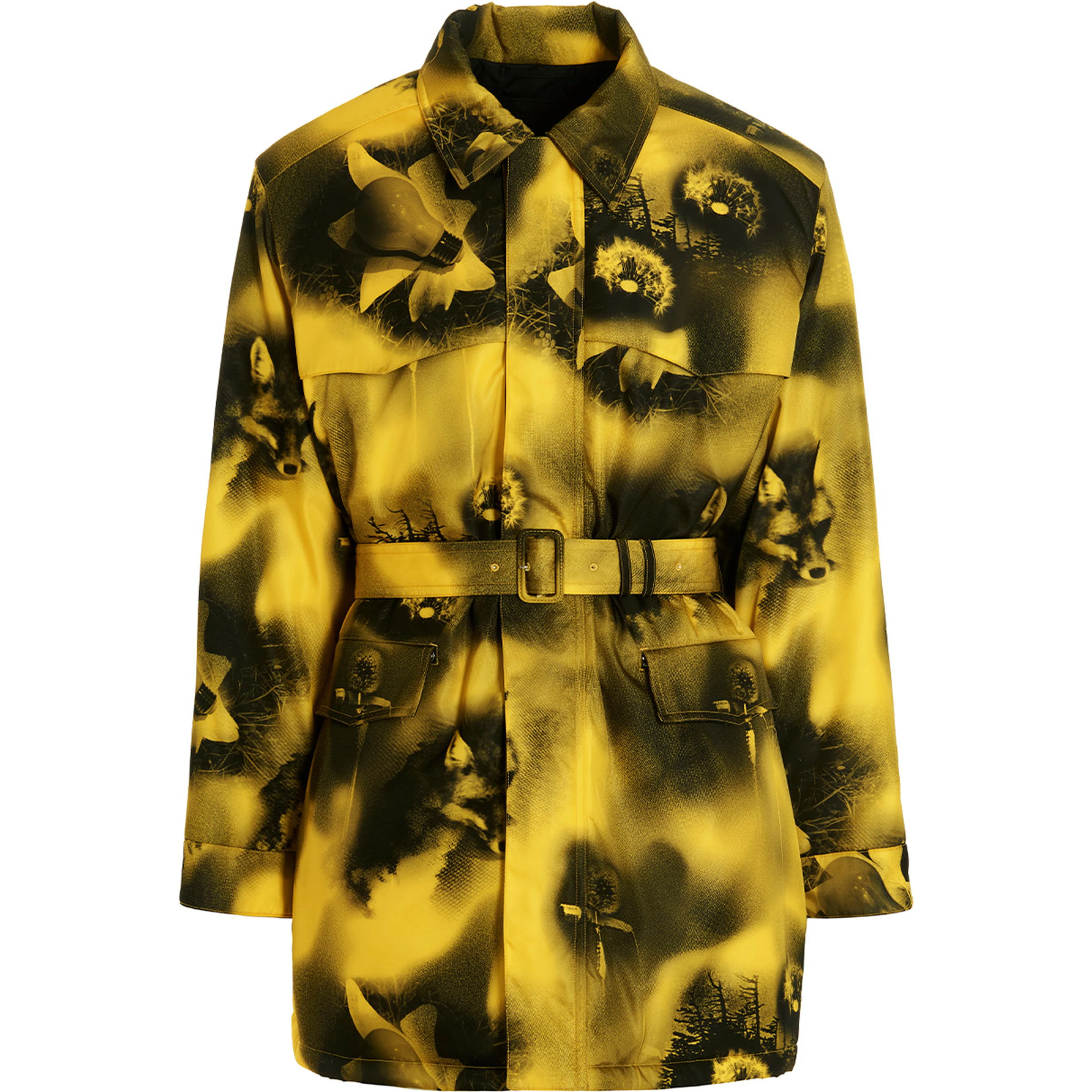 Bicolor Polyamide Parka