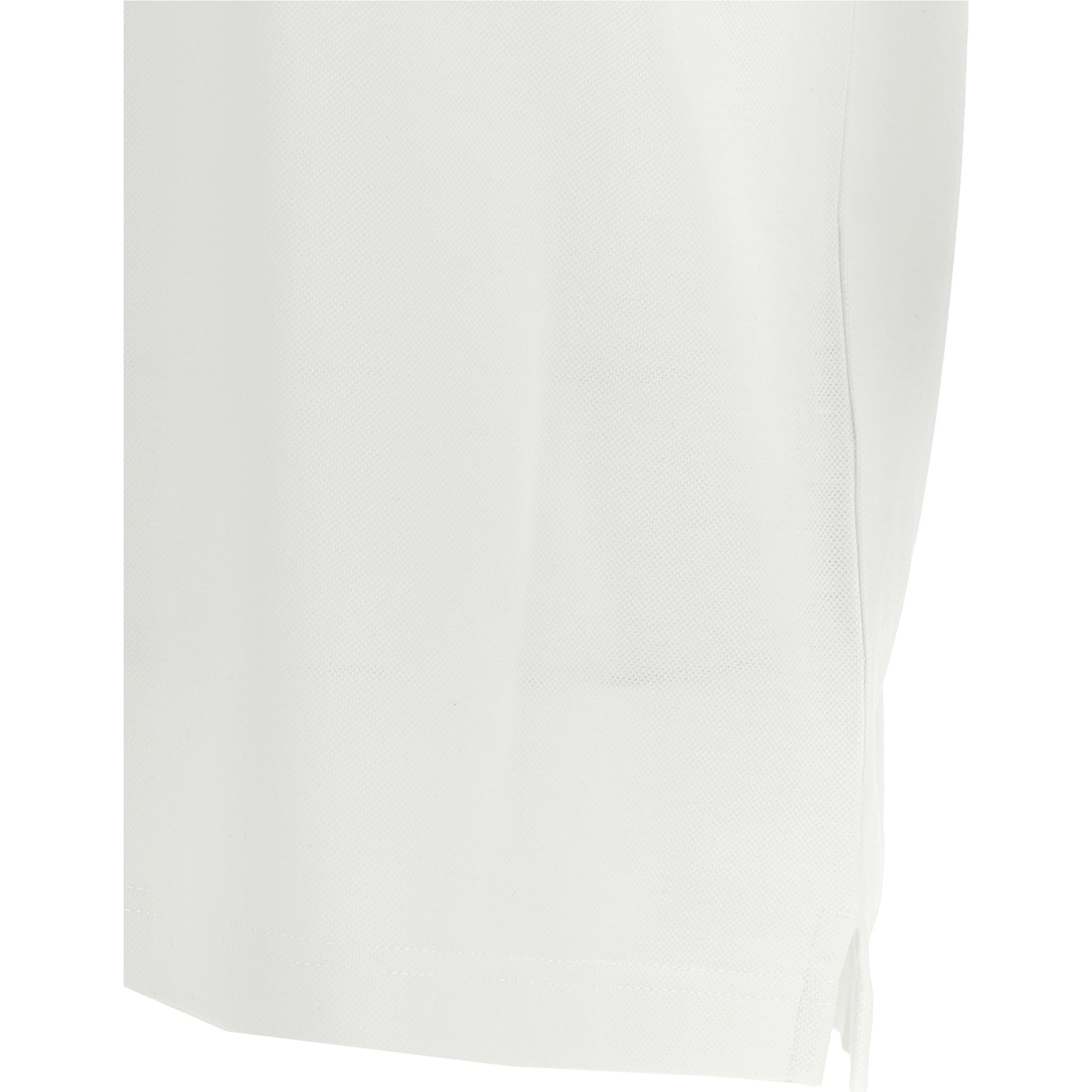 White Cotton Polo Shirt