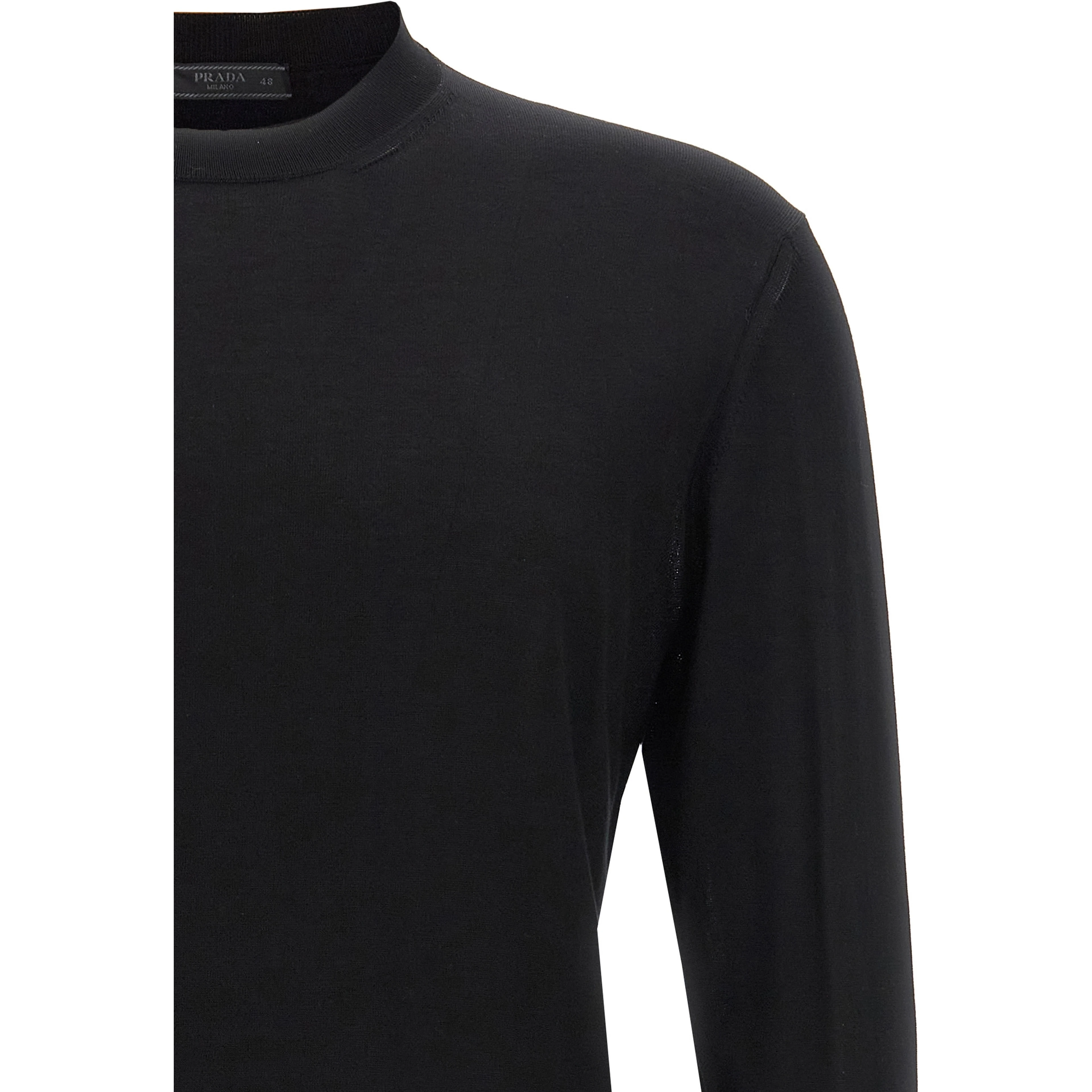 Black Silk Cardigan