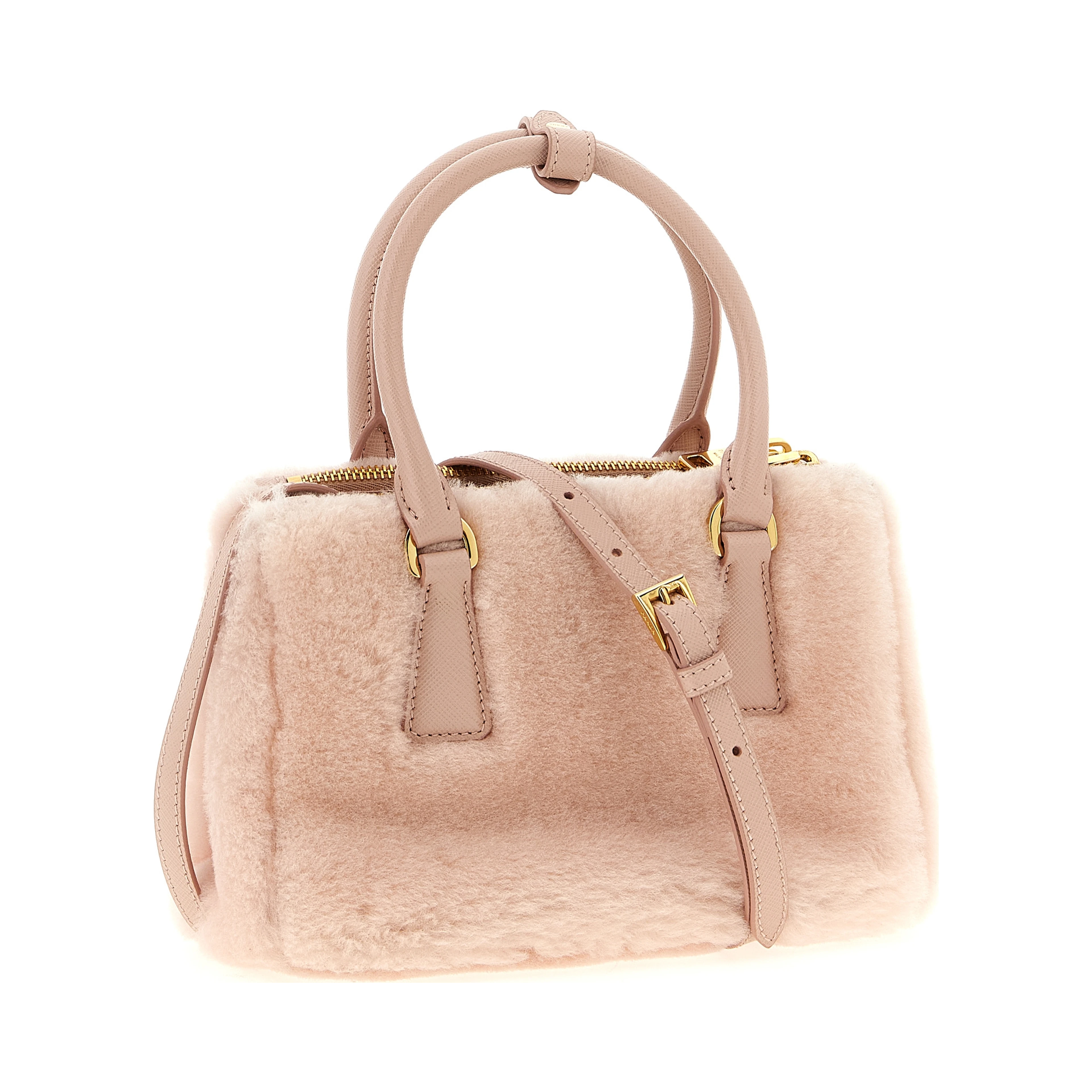Multicolor Lamb Leather Handbag