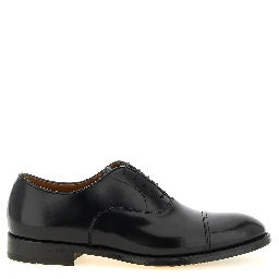 Black Leather Oxfords And Derbies