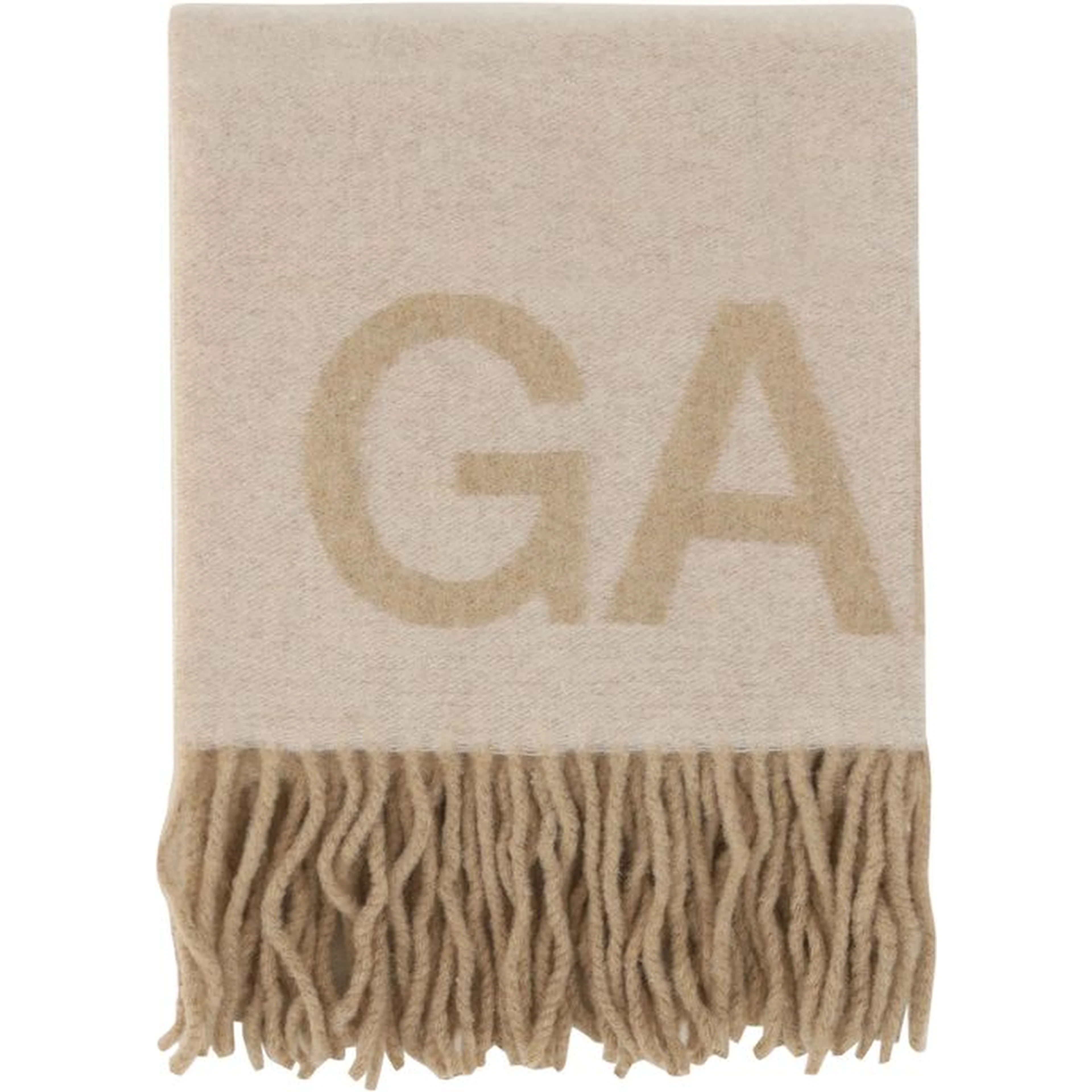 White Wool Oves Aries Foulard