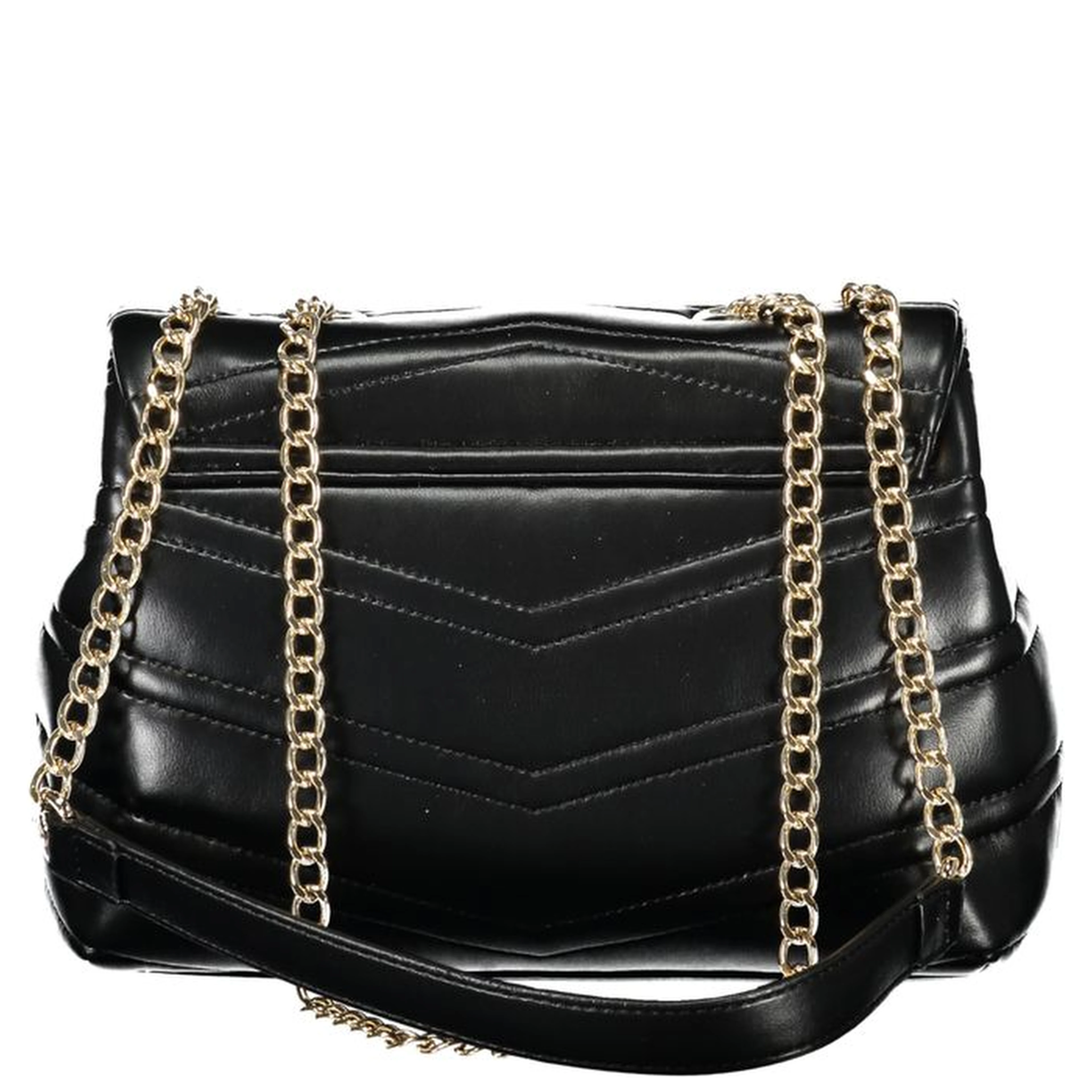 Nero Poliuretano Donna Bag
