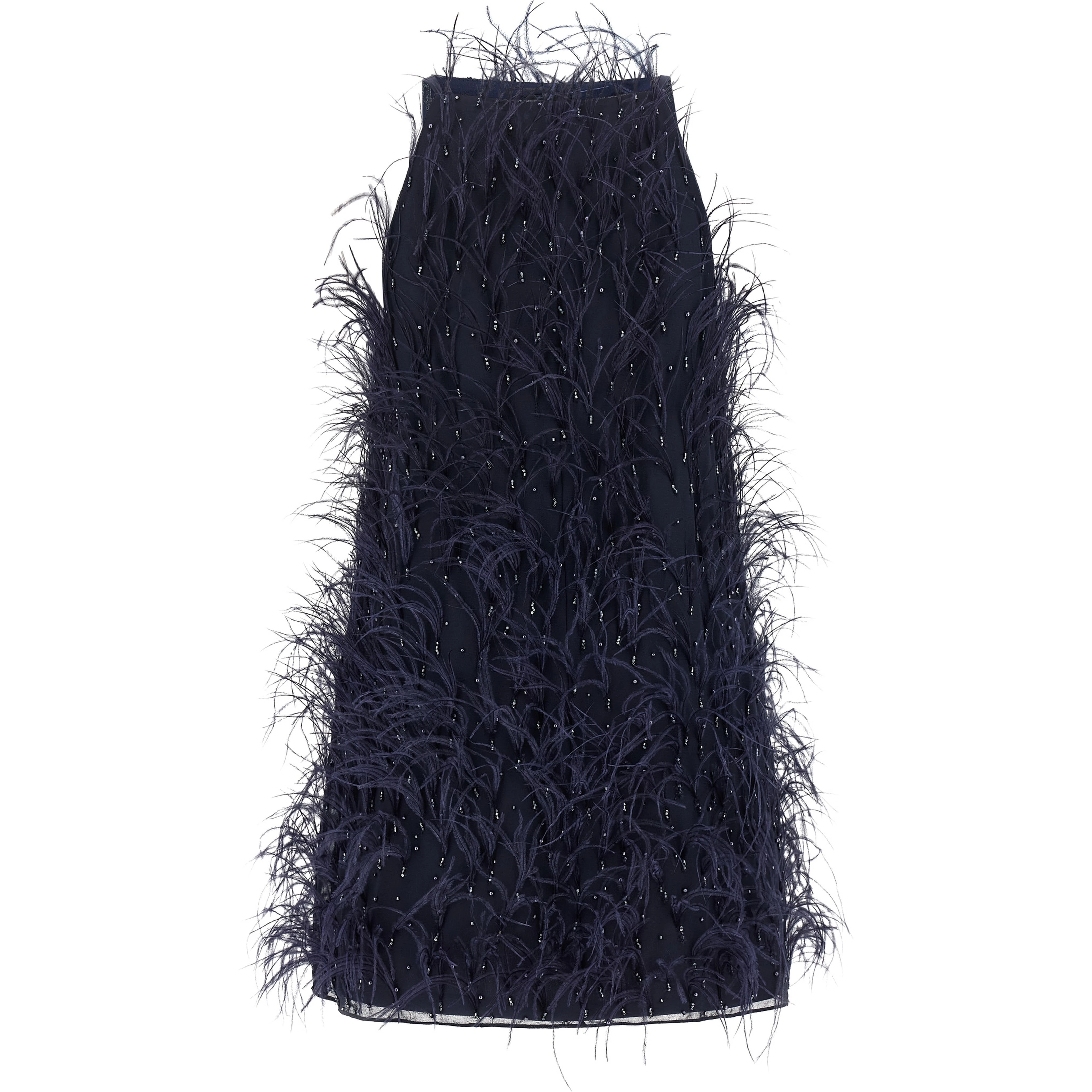 Blue Polyester Short Dress